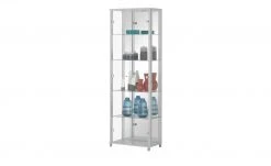 Vitrine Cristal | 2|Stück silberfarben 21 Vitrine Cristal | 2|Stück silberfarben -Komm Store 13346744 3 202010090631