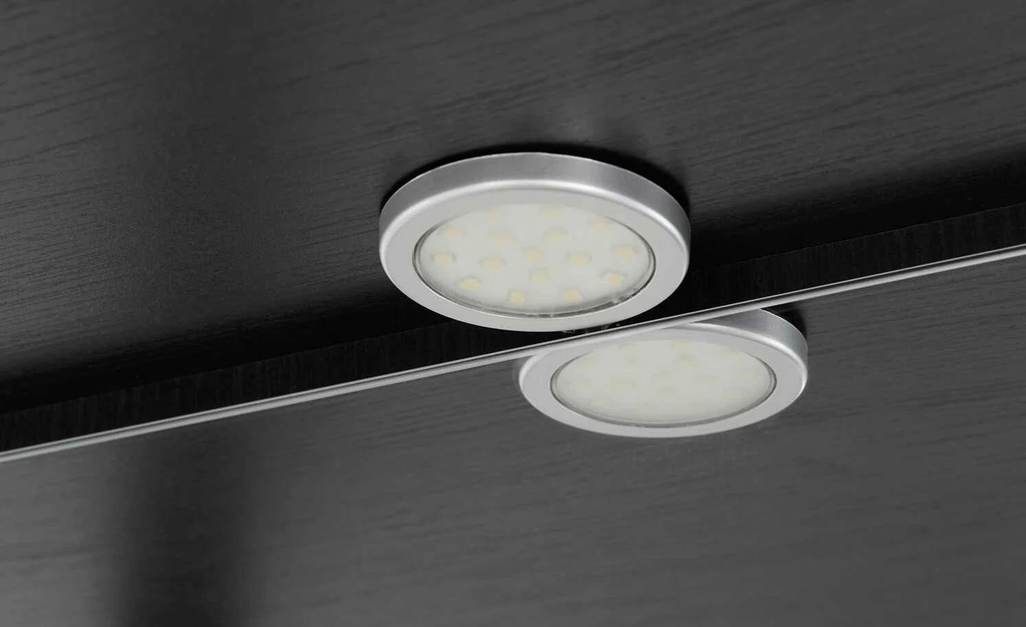 Vitrine Cristal | 2|Stück Schwarzbraun 16 Vitrine Cristal | 2|Stück Schwarzbraun – Bild 16