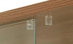 Vitrine Cristal | 2|Stück Nussbaum (Nachbildung) -Komm Store 13346748 14 202010090132