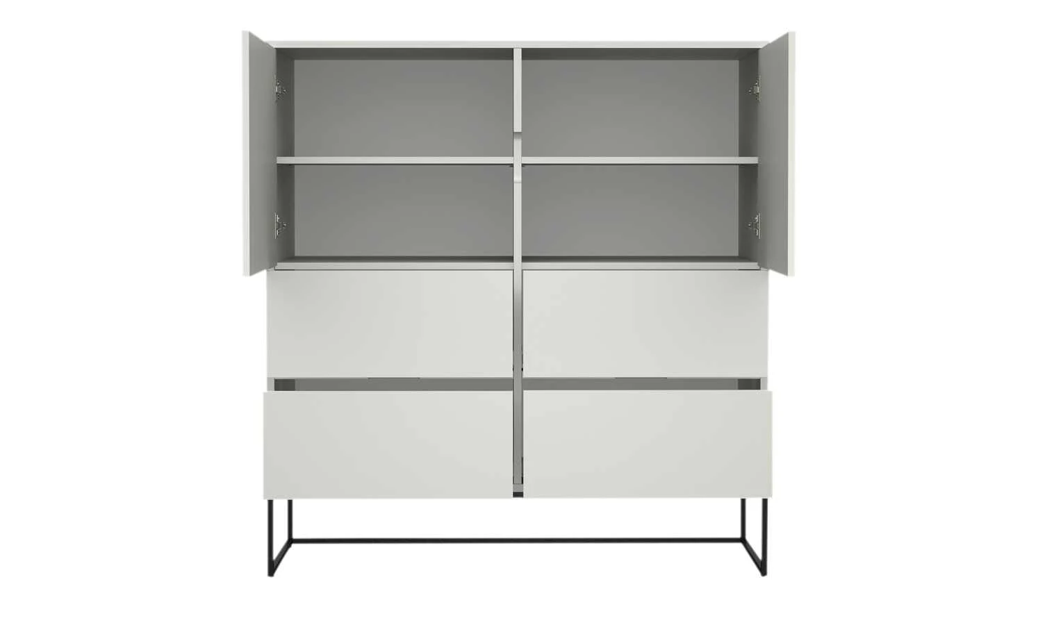 Highboard Linera | Weiß 5 Highboard Linera | Weiß – Bild 5