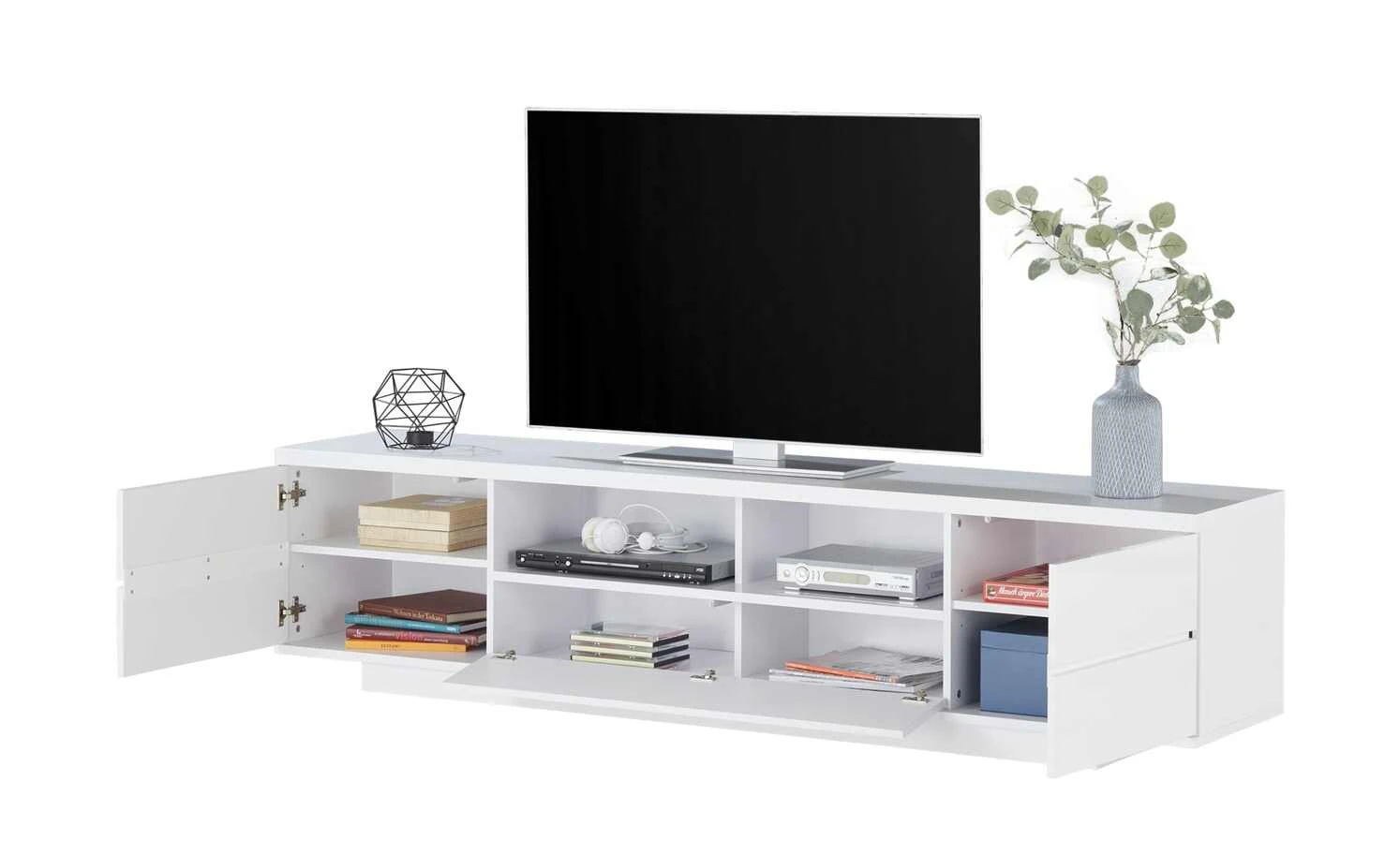 TV-Bank Meßbach III | Weiß 2 TV-Bank Meßbach III | Weiß – Bild 2