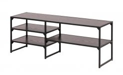 TV-Regal Seano | Esche Schwarz (Nachbildung) / Schwarz