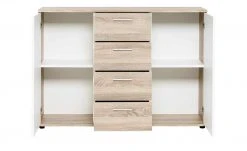 Kommode Jelsi | Eiche Sonoma (Nachbildung) / Weiß 9 Kommode Jelsi | Eiche Sonoma (Nachbildung) / Weiß -Komm Store 13347213 4 202107202233