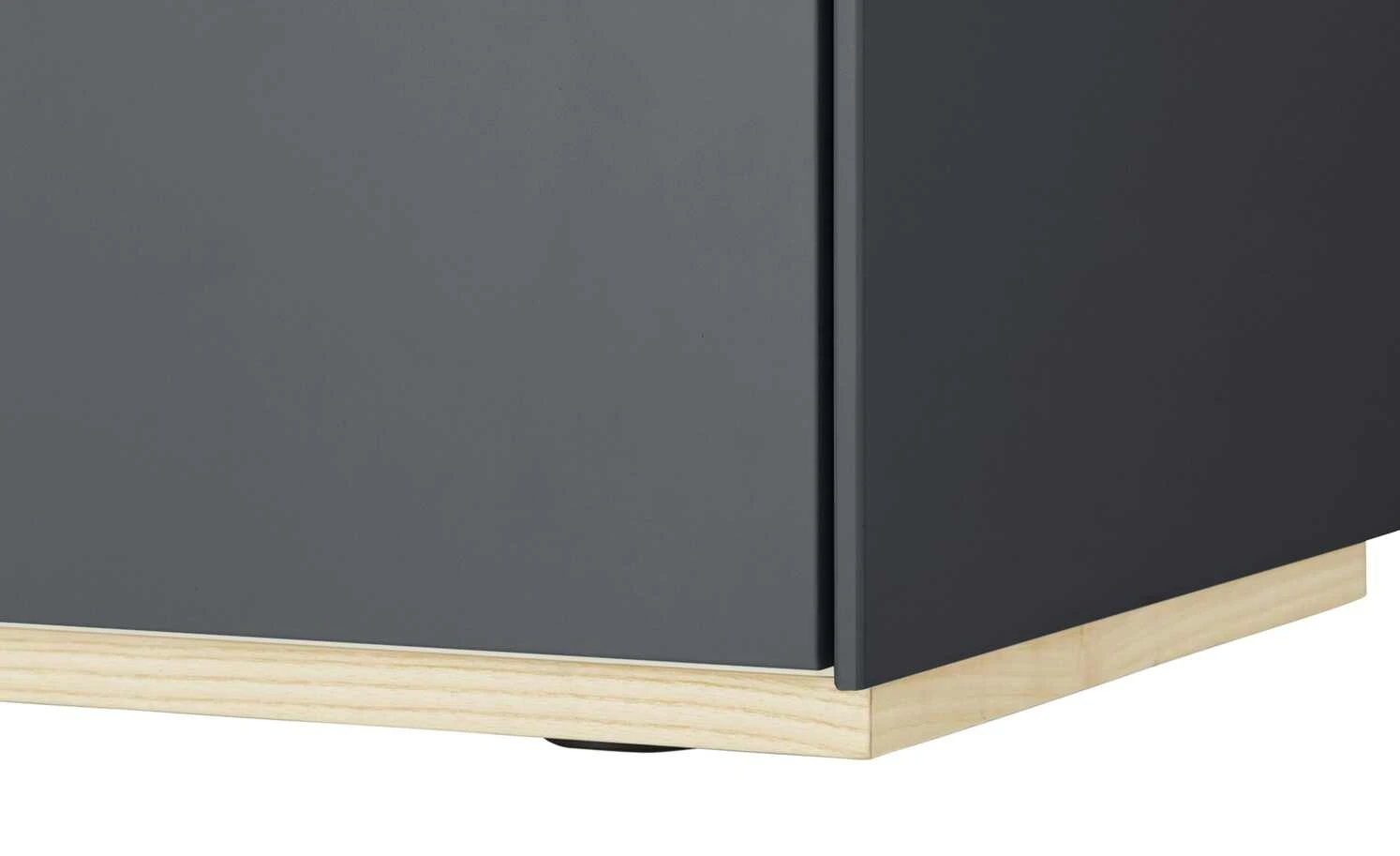 Lowboard Vono 2.0 | Anthrazit / Esche 4 Lowboard Vono 2.0 | Anthrazit / Esche – Bild 4