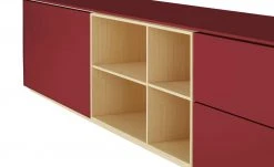 Lowboard Vono 2.0 | Rubinrot / Esche 12 Lowboard Vono 2.0 | Rubinrot / Esche -Komm Store 13347524 3 202104192232