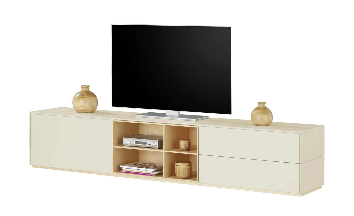 Lowboard Vono 2.0 | Cremeweiß / Esche 9 Lowboard Vono 2.0 | Cremeweiß / Esche – Bild 9