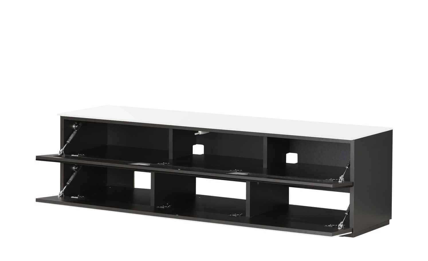 Lowboard Vono 2.0 | Weiß / Schwarz 11 Lowboard Vono 2.0 | Weiß / Schwarz – Bild 11