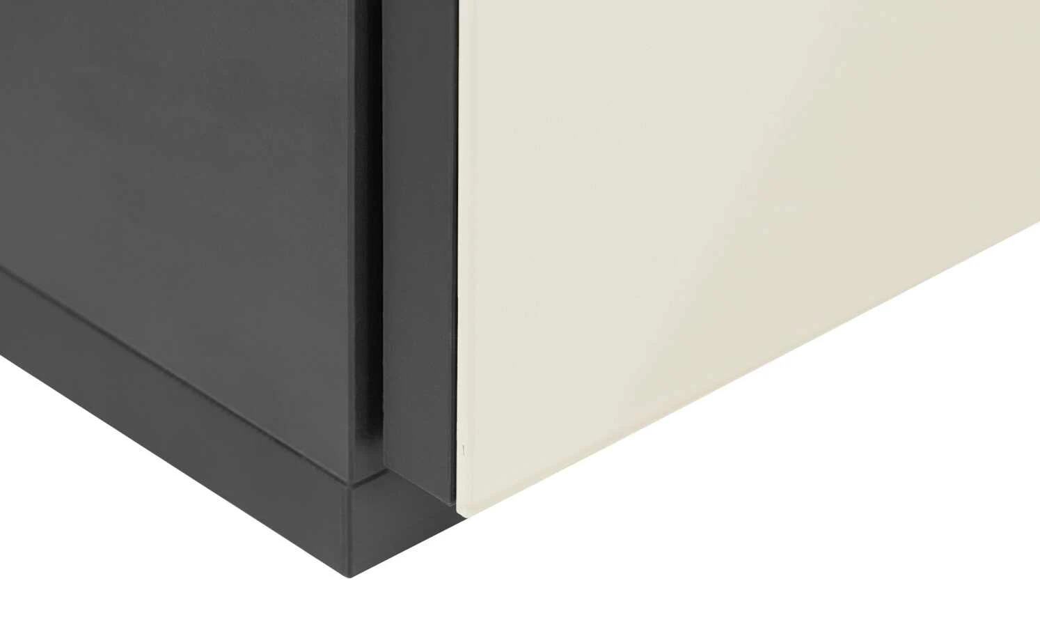 Lowboard Vono 2.0 | Cremeweiß / Schwarz 6 Lowboard Vono 2.0 | Cremeweiß / Schwarz – Bild 6