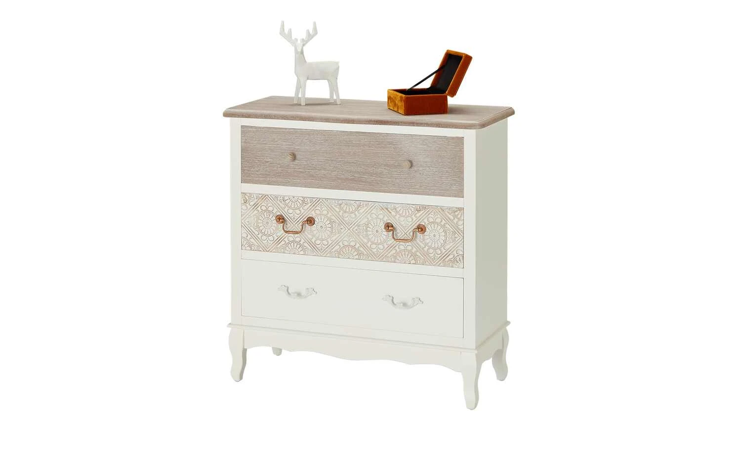 Kommode mit 3 Schüben Foggia 8 Kommode mit 3 Schüben Foggia – Bild 8
