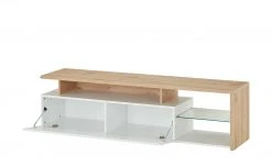 TV-Lowboard Fossoli | Weiß / Asteiche (Nachbildung) -Komm Store 13347578 4 202110072234