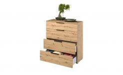 Kommode mit 4 Schüben Vitreo | Asteiche (Nachbildung) 4 Schubkästen -Komm Store 13348424 5 202111262338