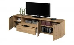 TV-Lowboard Vitreo | Asteiche (Nachbildung) 3 Türen, 1 Klappe und 1 Schubkasten 7 TV-Lowboard Vitreo | Asteiche (Nachbildung) 3 Türen, 1 Klappe und 1 Schubkasten -Komm Store 13348432 1 202111262338