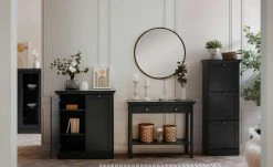 Kommode Laurito | Anthrazit Ausführung I