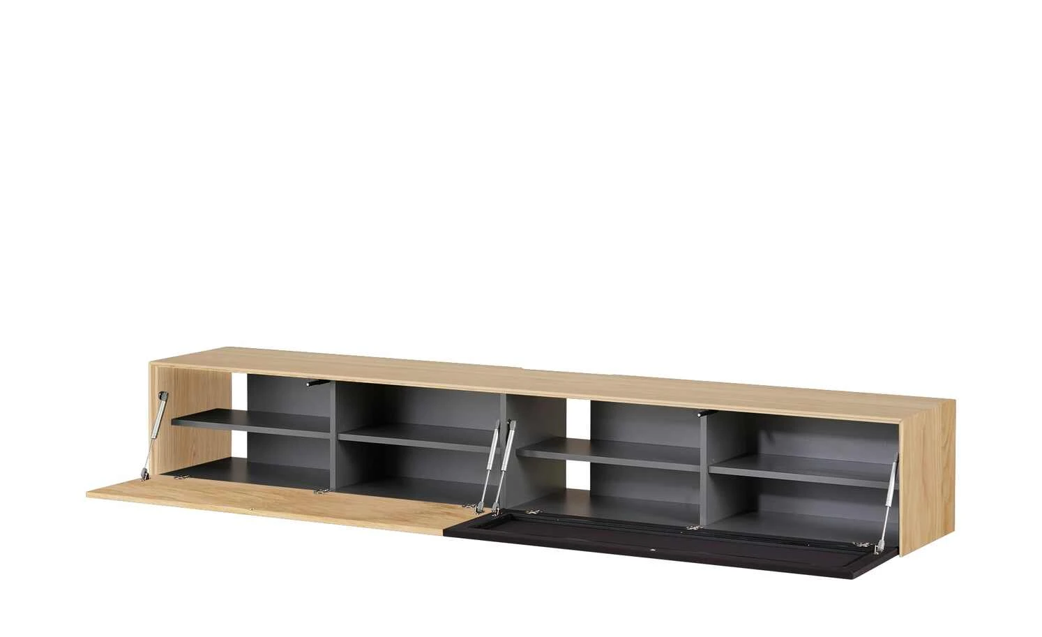TV-Lowboard Stream | Eiche / Anthrazit 13 TV-Lowboard Stream | Eiche / Anthrazit – Bild 13