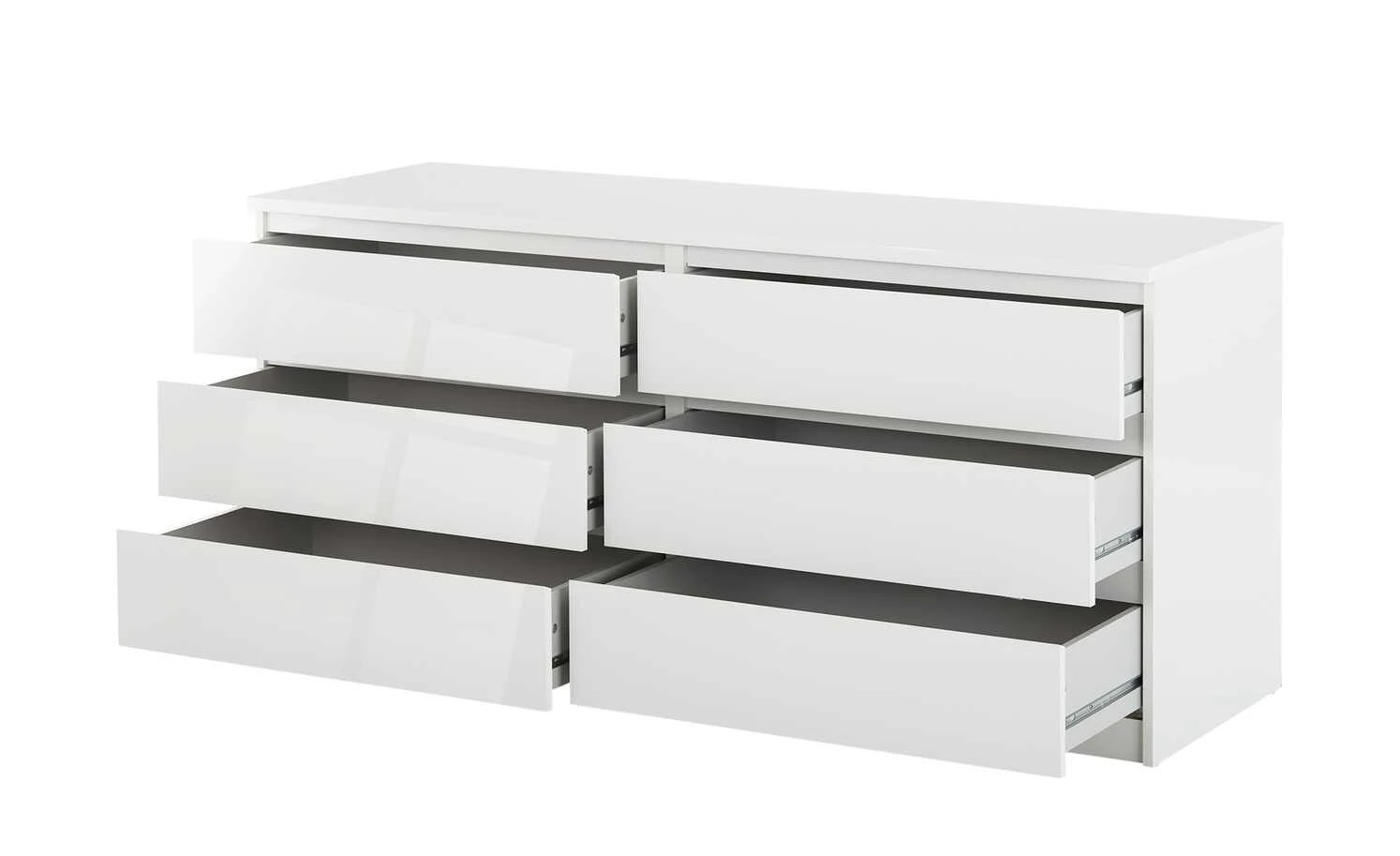 Sideboard mit 6 Schüben Nardo | Weiß 9 Sideboard mit 6 Schüben Nardo | Weiß – Bild 9