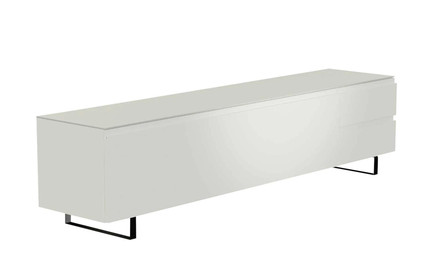 TV-Board Nicolo | Weiß Kufen, Kufen 2 TV-Board Nicolo | Weiß Kufen, Kufen – Bild 2