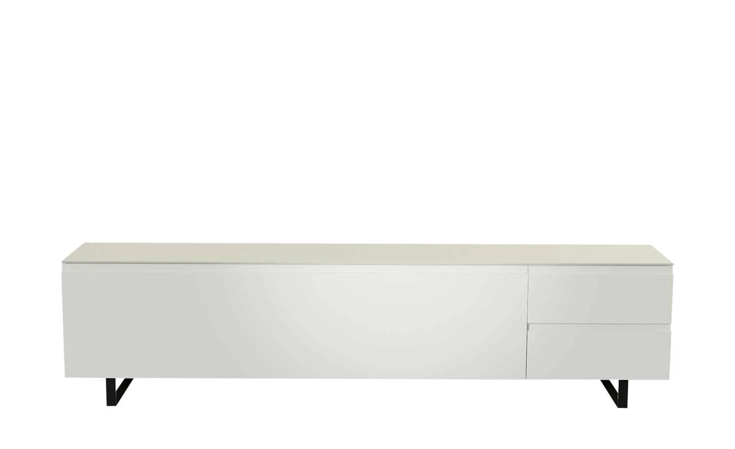 TV-Board Nicolo | Weiß Kufen, Kufen 3 TV-Board Nicolo | Weiß Kufen, Kufen – Bild 3