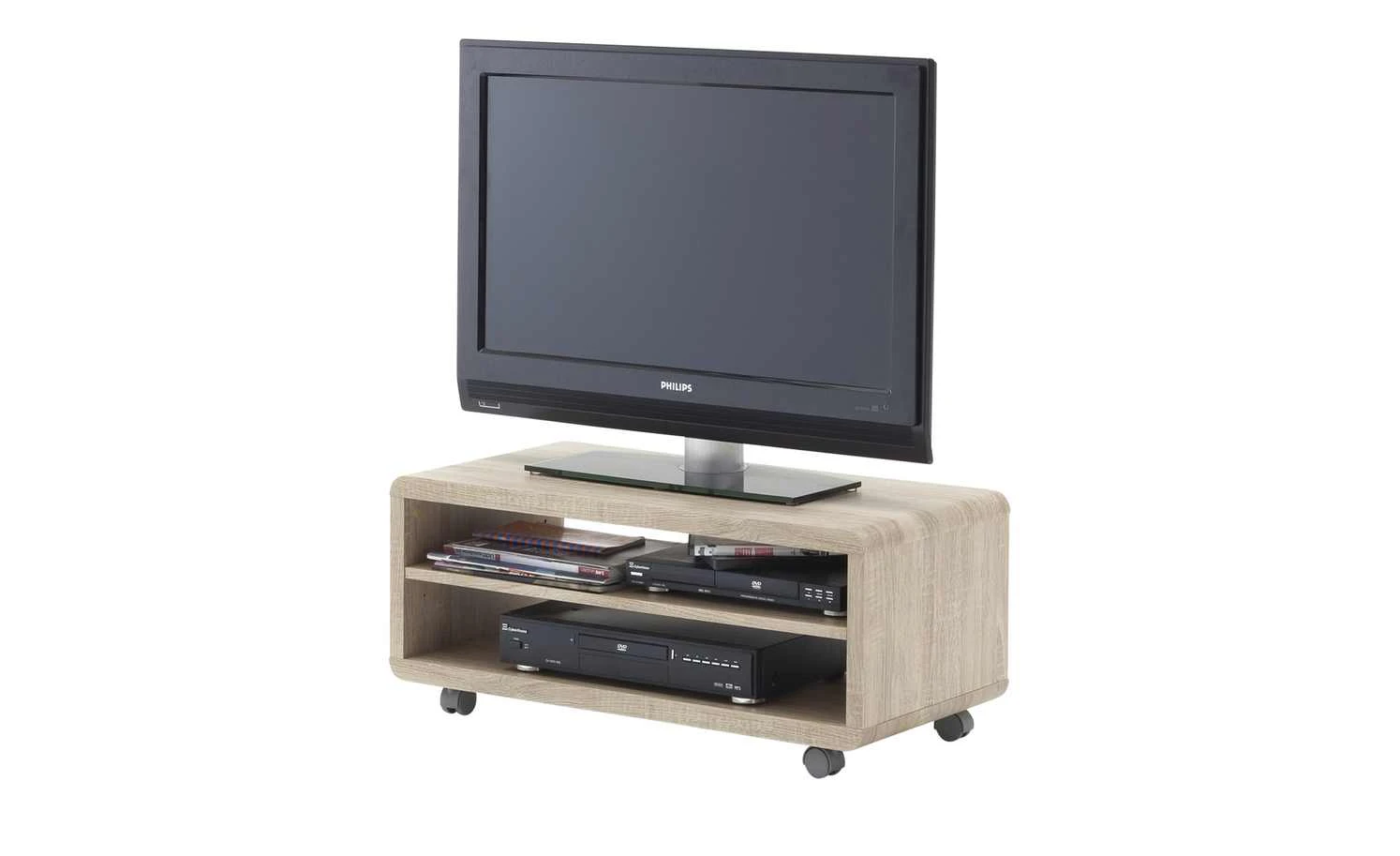 TV-Lowboard Corvara | Eiche Sägerau (Nachbildung) 2 TV-Lowboard Corvara | Eiche Sägerau (Nachbildung) – Bild 2